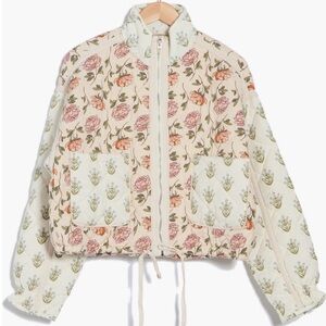 Floral Quilted Women's Jacket